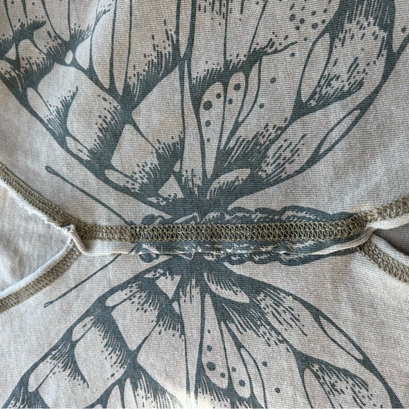 Forever 21 Butterfly Grunge Collared Vest Tank. Raw edge. Y2K inspired. Festival - Picture 8 of 11